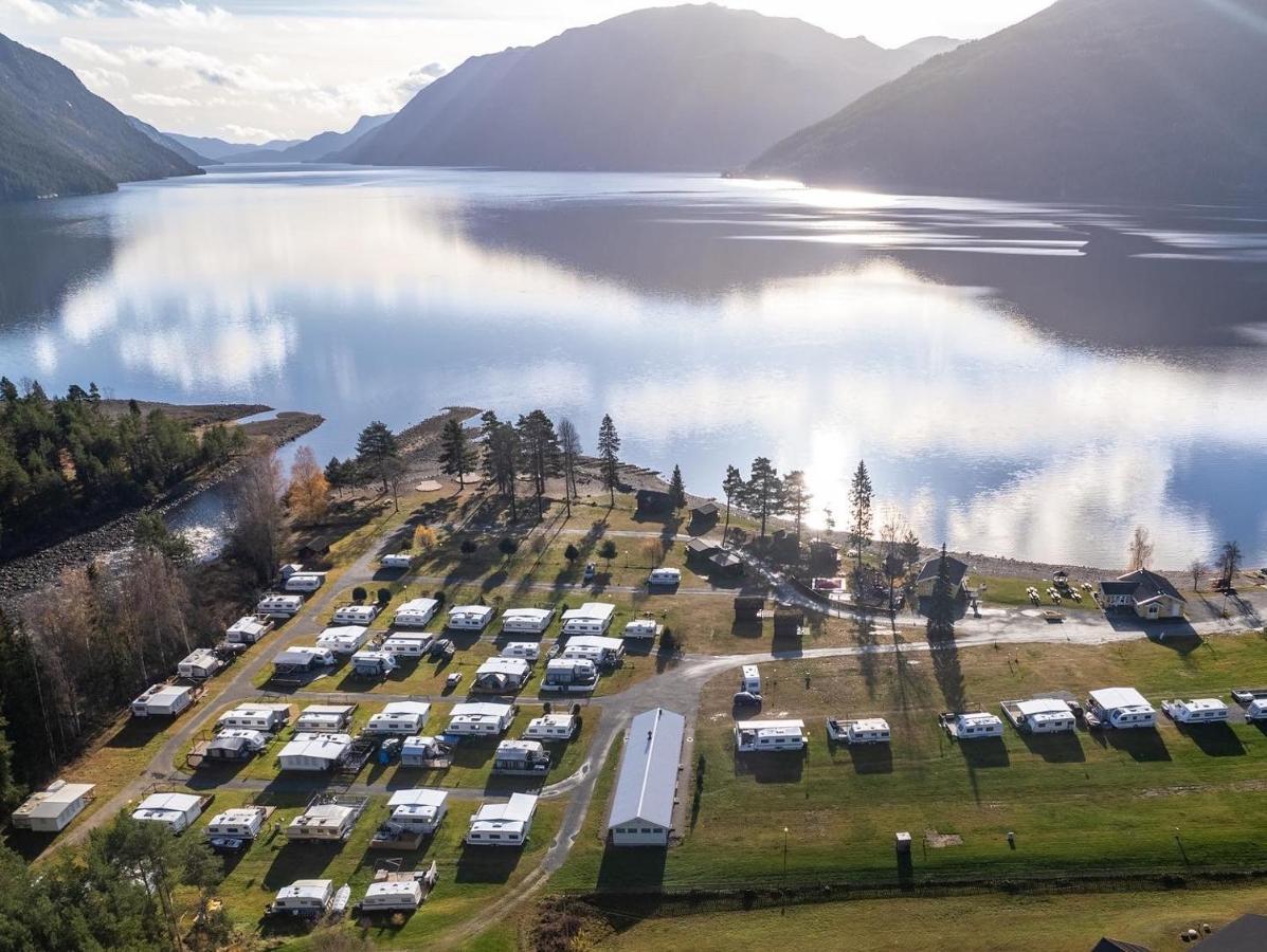 Sandviken Camping Austbygdi Экстерьер фото