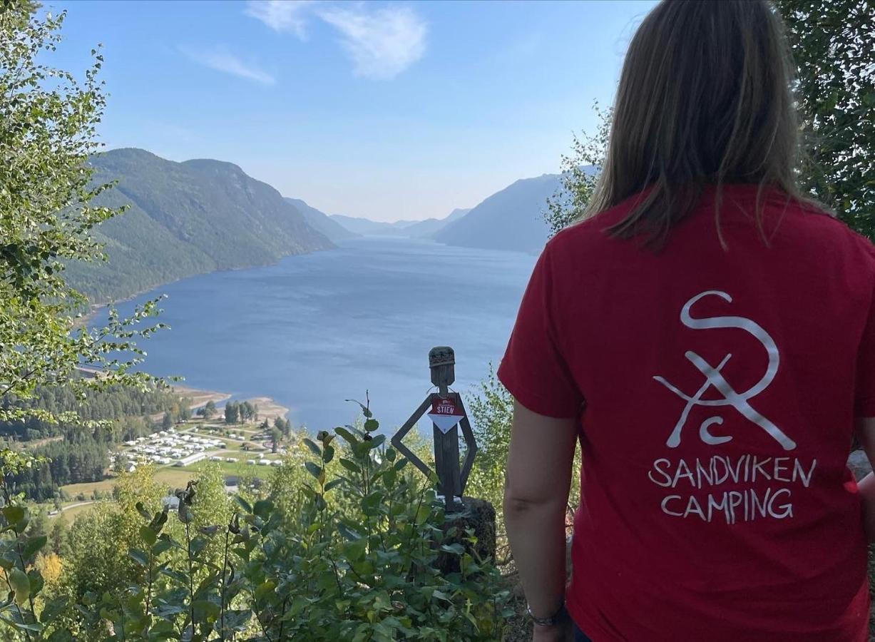 Sandviken Camping Austbygdi Экстерьер фото
