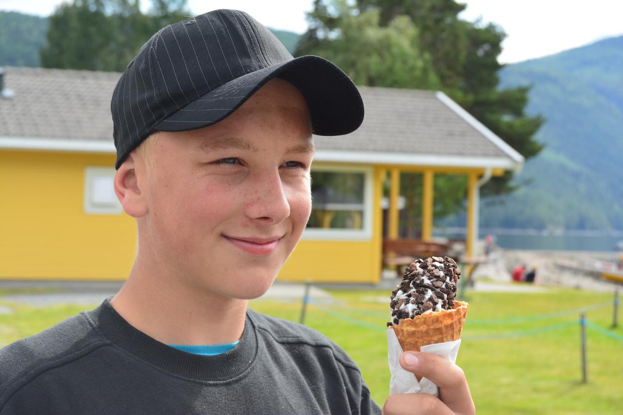 Sandviken Camping Austbygdi Экстерьер фото